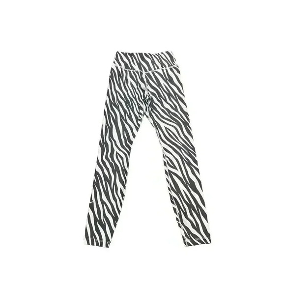 Nike Women's Icon Clash 7/8 Zebra Print Running Gym Workout Leggings Size Small - Picture 3 of 10